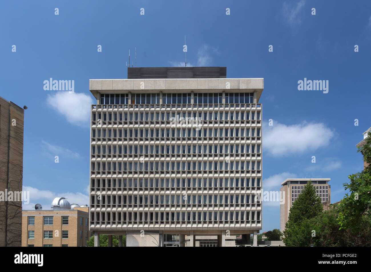MADISON, WI/USA - 26. JUNI 2014: Der E.B. Van Vleck Hall Gebäude auf dem Campus der Universität von Wisconsin-Madison. Stockfoto