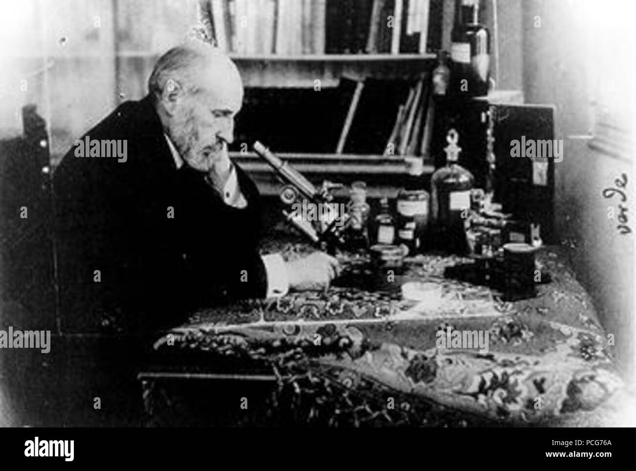 108 Cajal Mikroskop Stockfoto