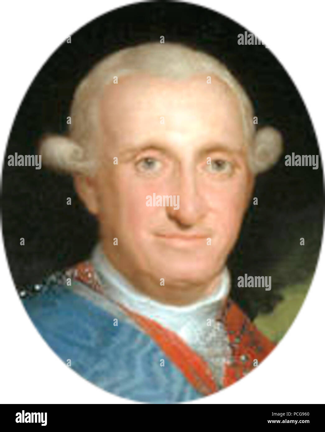 123 Karl IV d'Espagne Stockfoto