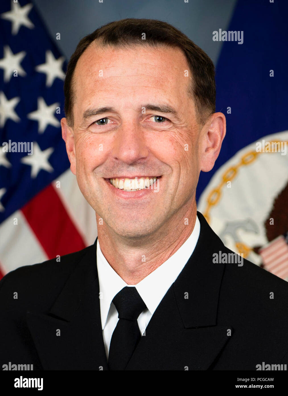 WASHINGTON (Feb. 12, 2012) Chef der Naval Operations (CNO) Adm. John Richardson, der 31 CNO. Stockfoto