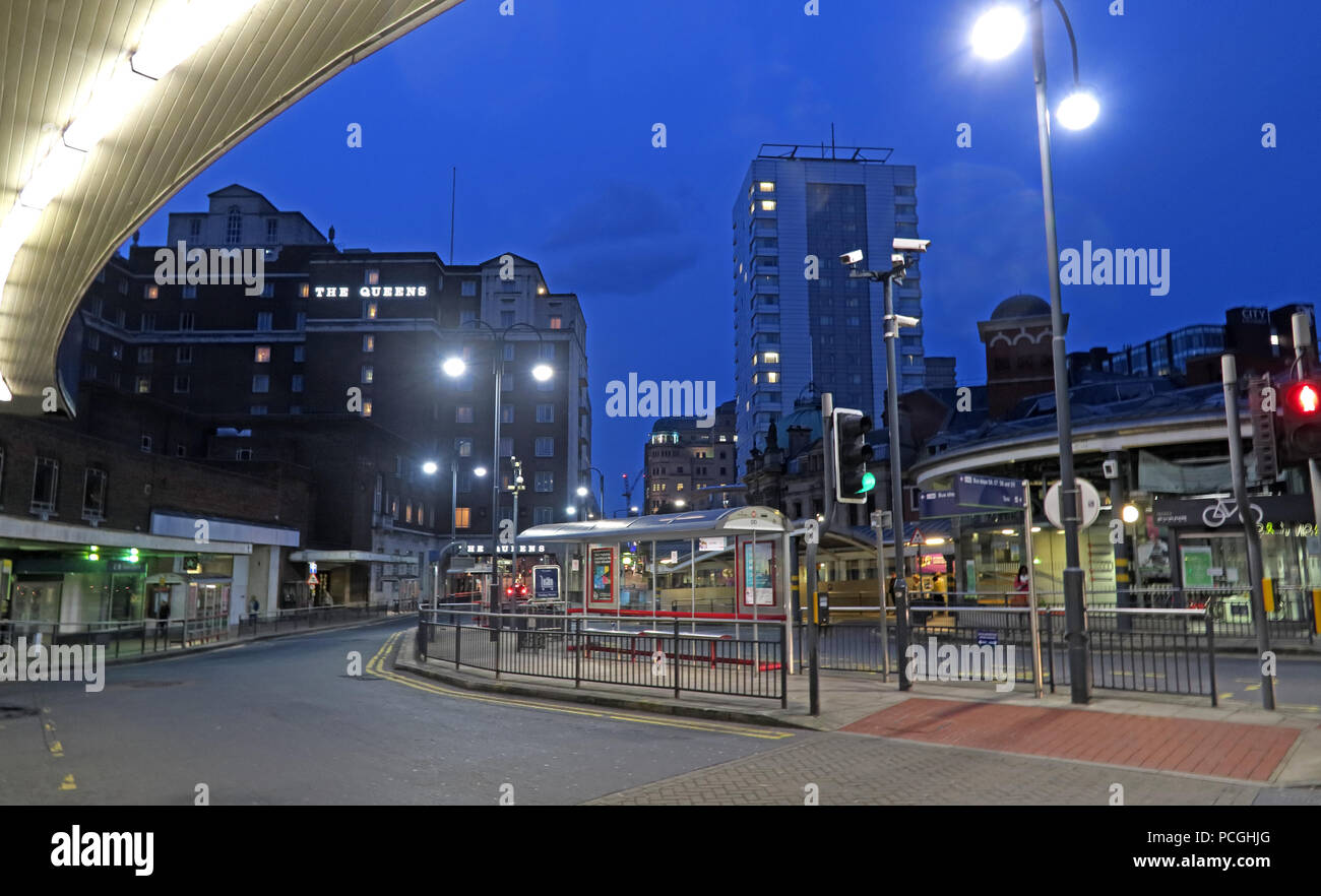 Bahnhof, Zentrum der Stadt Leeds, West Yorkshire, England, LS1, UK Stockfoto