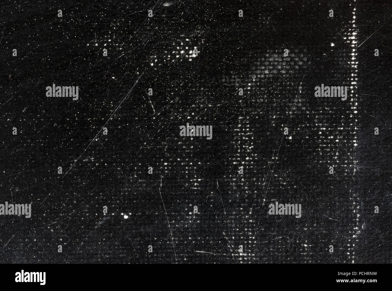 Kratzer, altes, schwarzes Tuch Textur Stockfoto