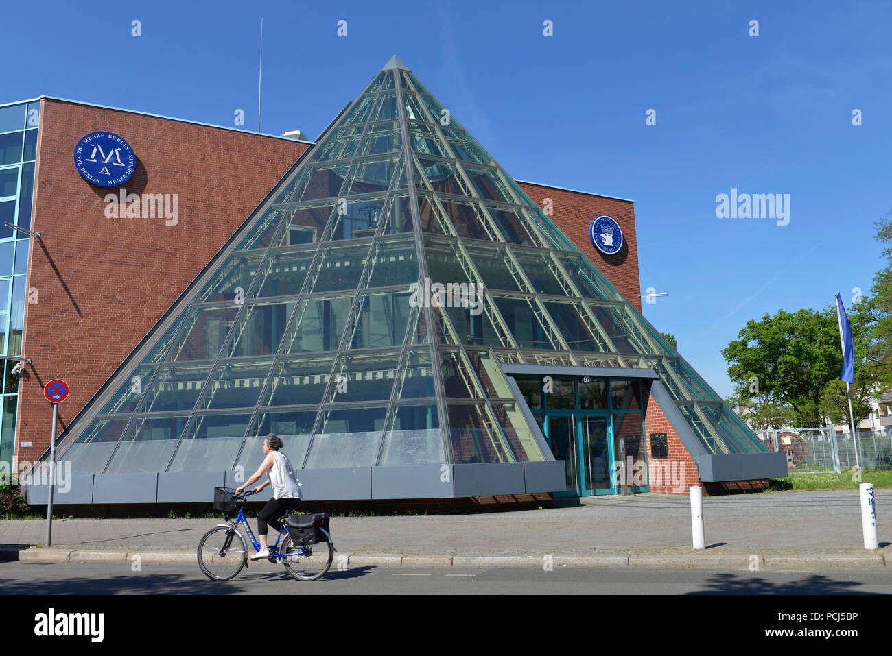 Staatliche Muenze Berlin Ollenhauerstrasse, Reinickendorf, Berlin, Deutschland Stockfoto