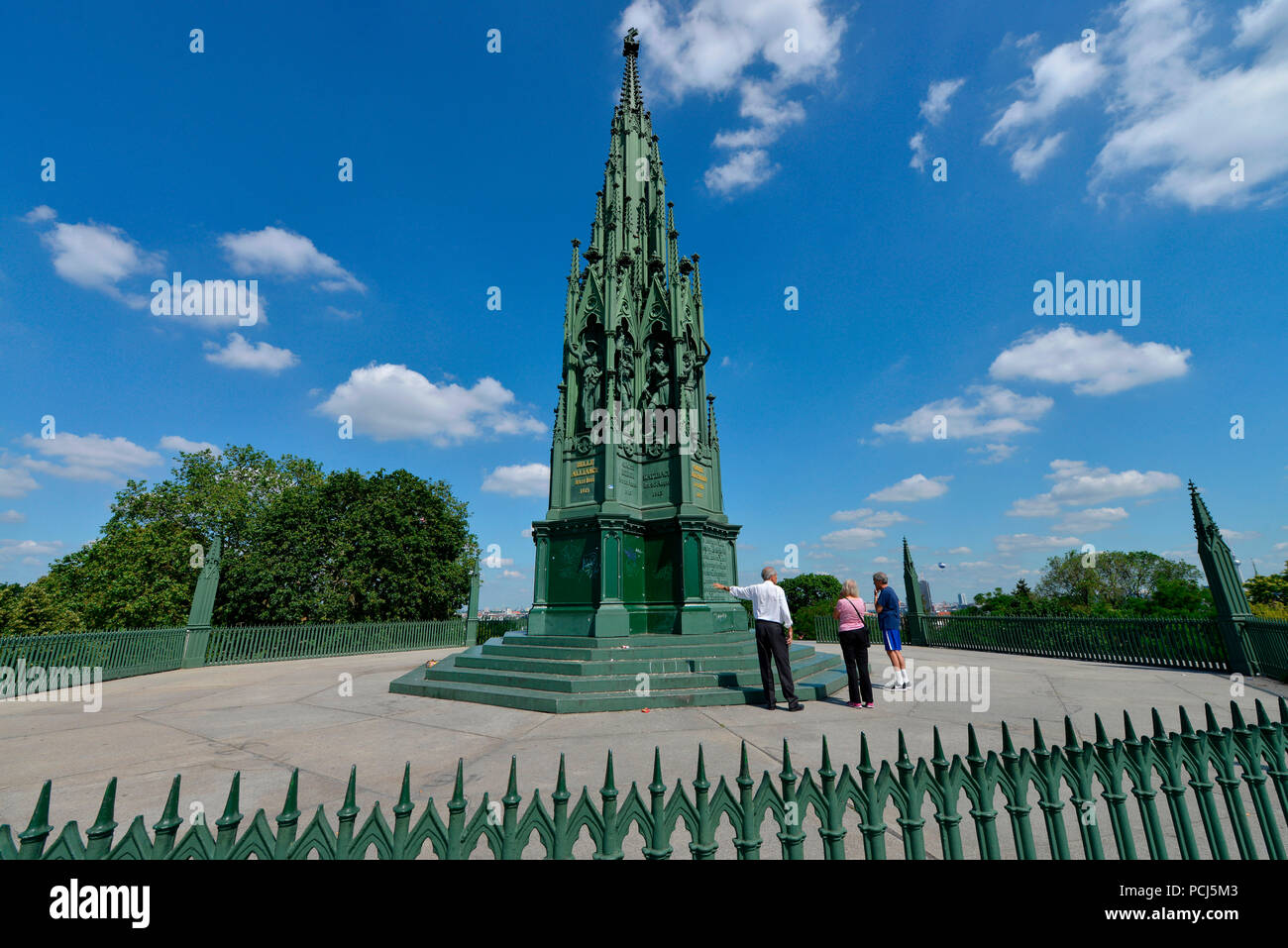 Nationaldenkmal für die Befreiungskriege, Viktoriapark, Kreuzberg, Berlin, Deutschland Stockfoto