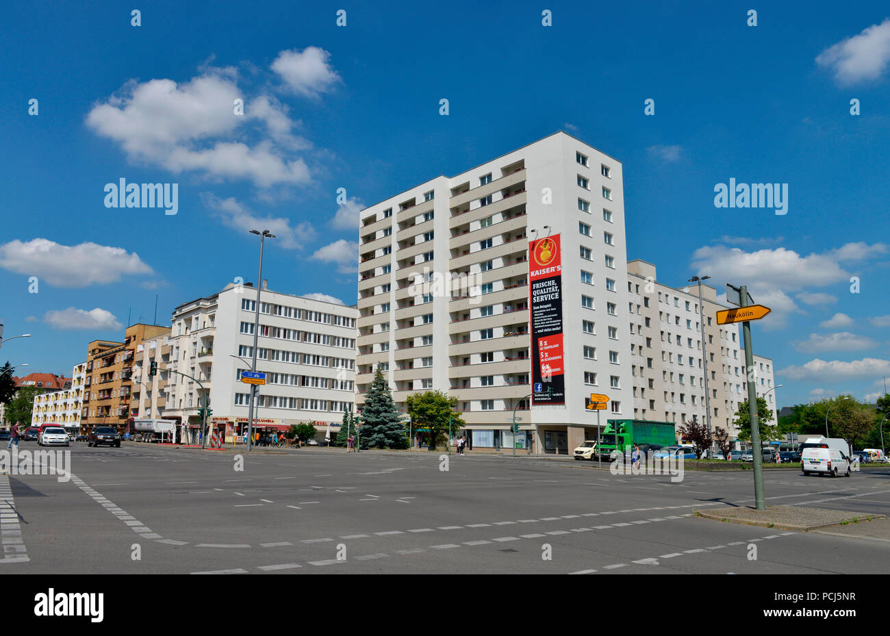 Platz der Luftbruecke, Kreuzberg, Berlin, Deutschland Stockfoto
