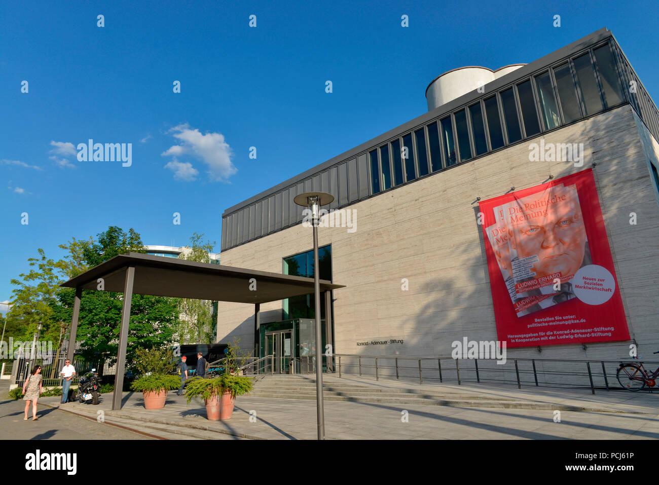 Die Konrad-Adenauer-Stiftung, Tiergartenstraße, Tiergarten, Mitte, Berlin, Deutschland Stockfoto