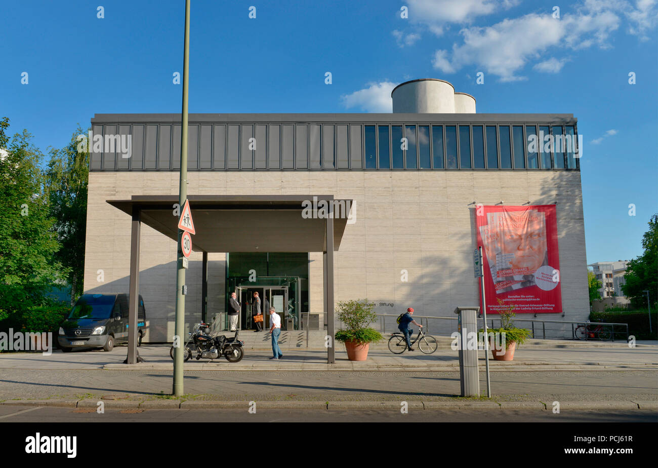 Die Konrad-Adenauer-Stiftung, Tiergartenstraße, Tiergarten, Mitte, Berlin, Deutschland Stockfoto