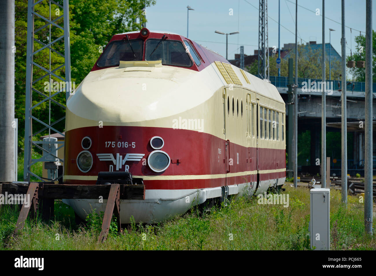 Staatszug DDR, Bahnhof, Lichtenberg, Berlin, Deutschland Stockfoto