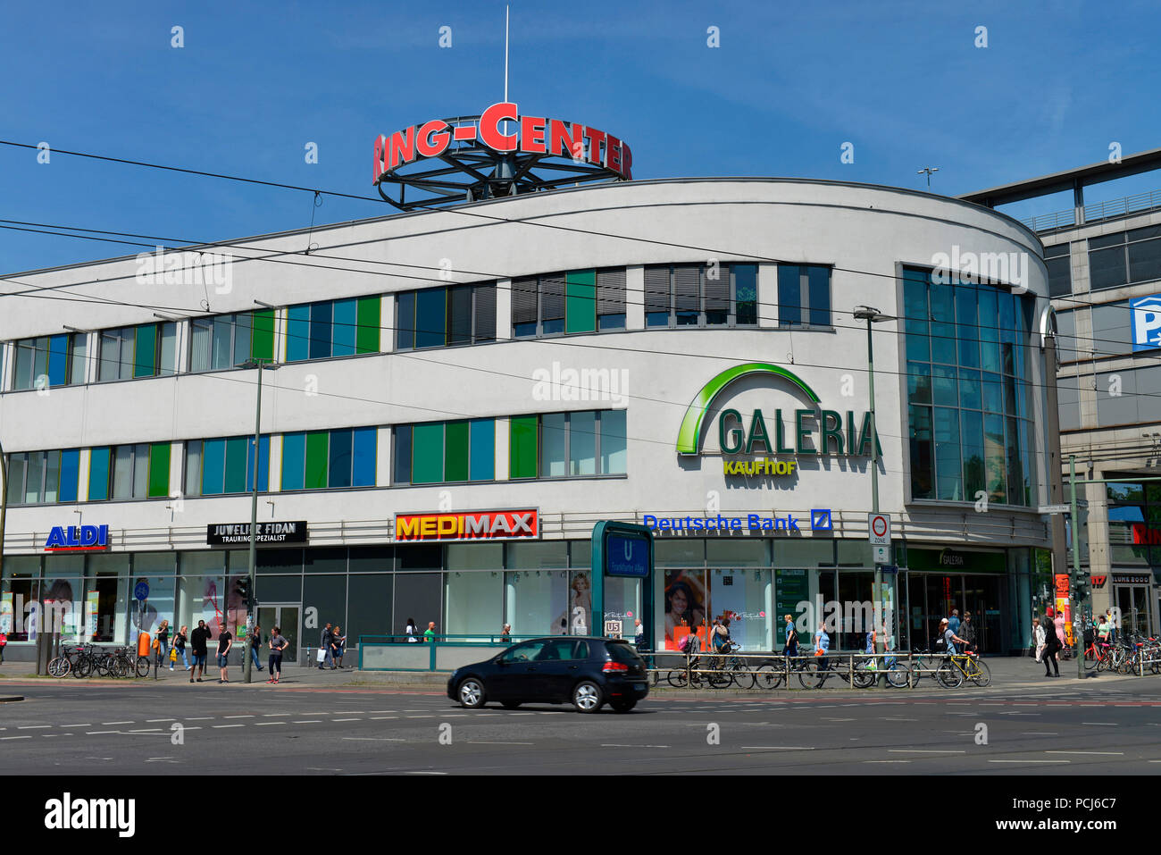 Ring-Center, Frankfurter Allee, Lichtenberg, Berlin, Deutschland  Stockfotografie - Alamy