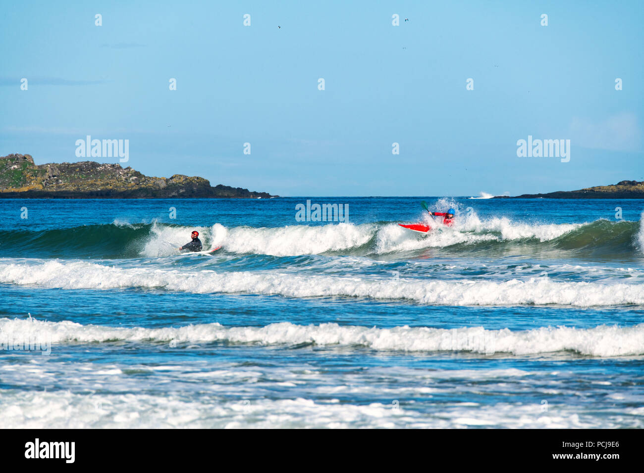 Whiterocks, Causeway Coast, County Antrim, Nordirland Stockfoto