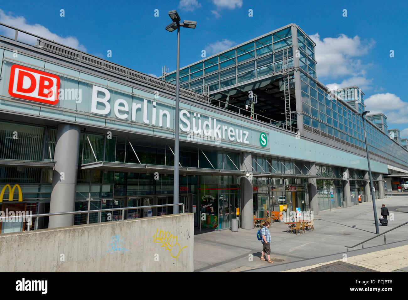 Bahnhof Suedkreuz, Schöneberg, Berlin, Deutschland, Südkreuz Stockfoto