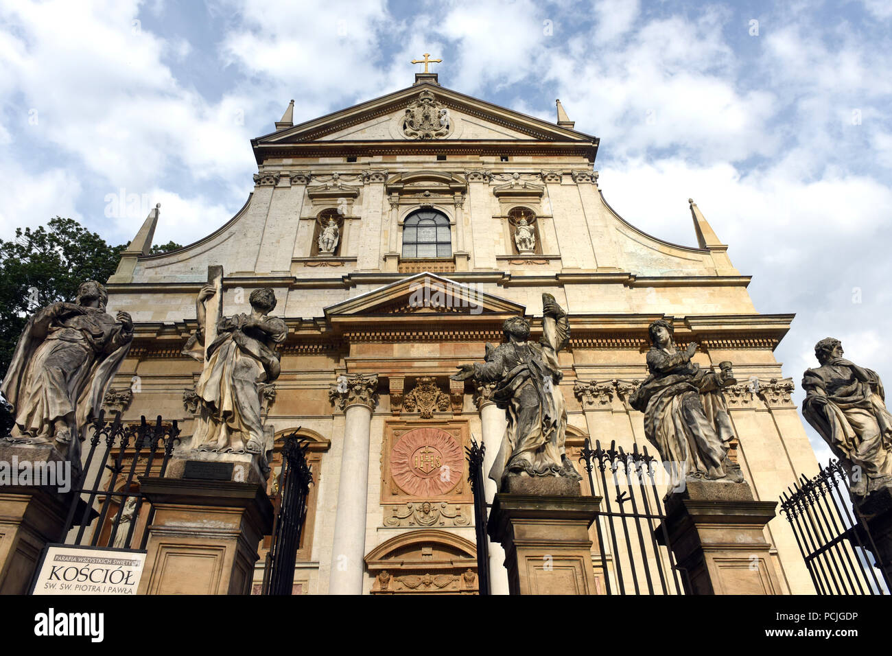 Kirche St. Peter und St. Paul in Krakau, Polen Stockfoto