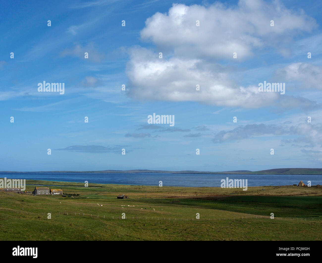 Egilsay, Orkney Stockfoto