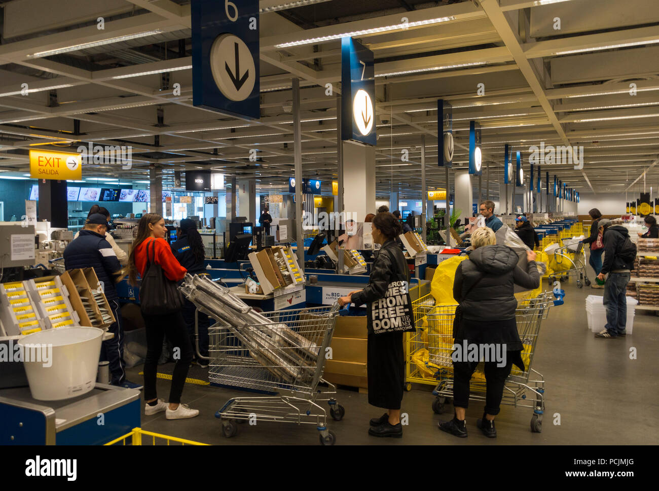 IKEA in Red Hook in Brooklyn New York City Stockfoto