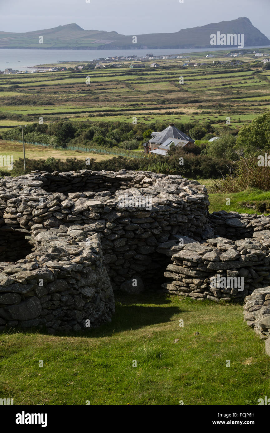 Kreis Fort auf der Halbinsel Dingle in der Grafschaft Kerry, Irland Stockfoto