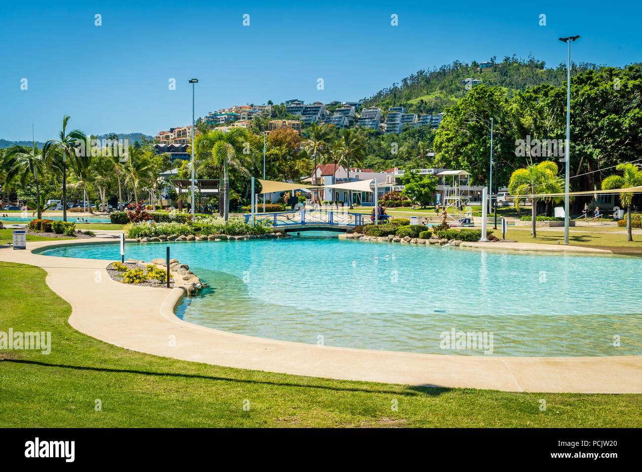 picture Airlie Beach Lagoon Hours https www alamy de airlie beach pool lagune im sommer queensland australien image214315080 html