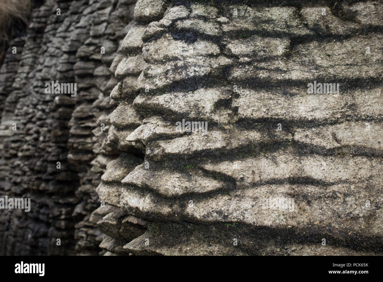 Pancake Rocks Stockfoto