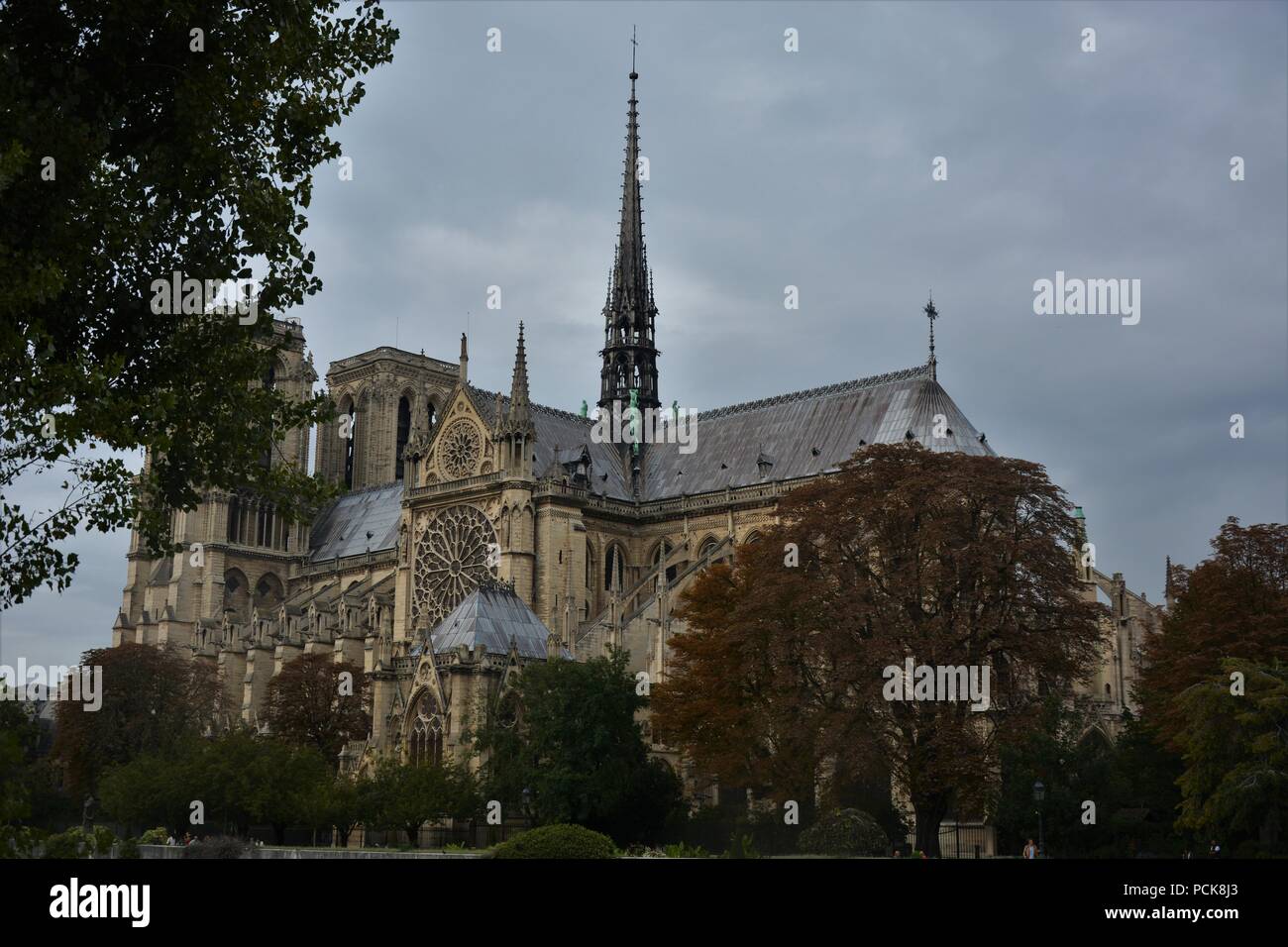 Notre Dame de Paris Stockfoto