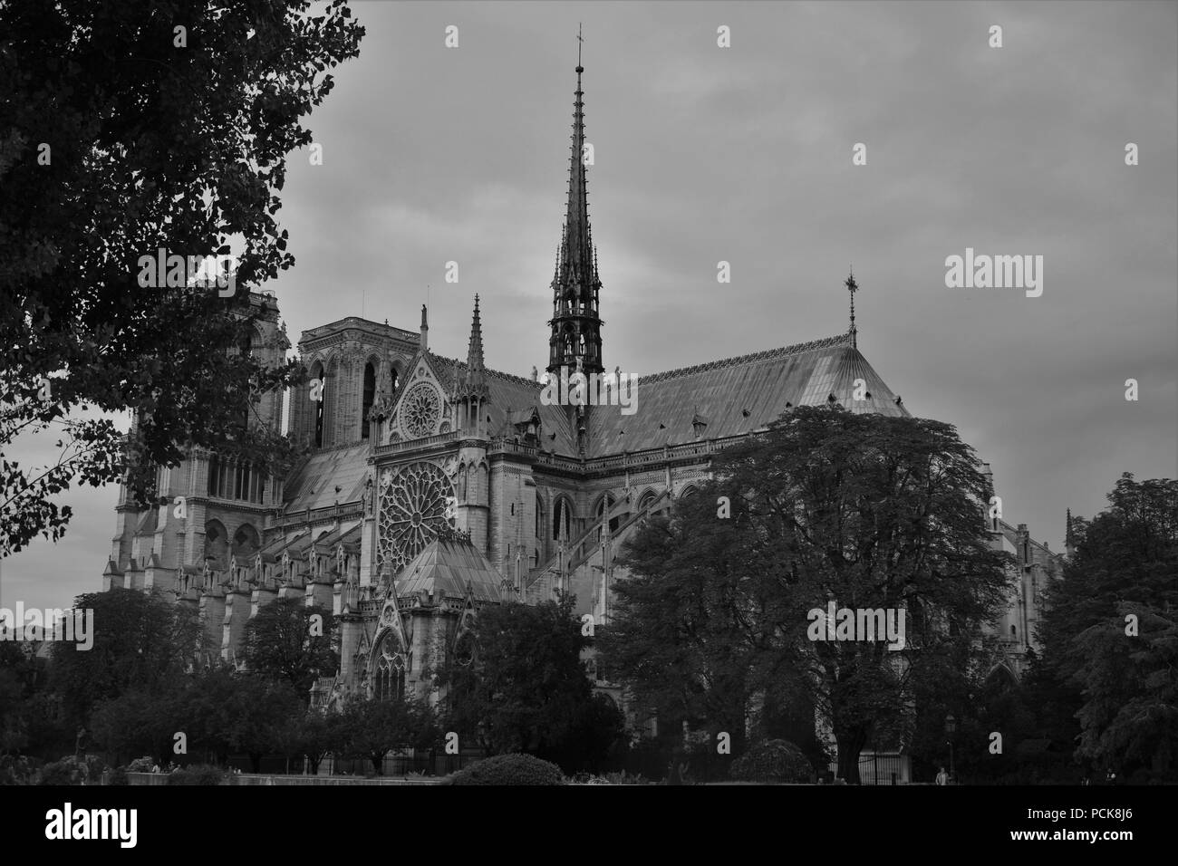Notre Dame de Paris Stockfoto