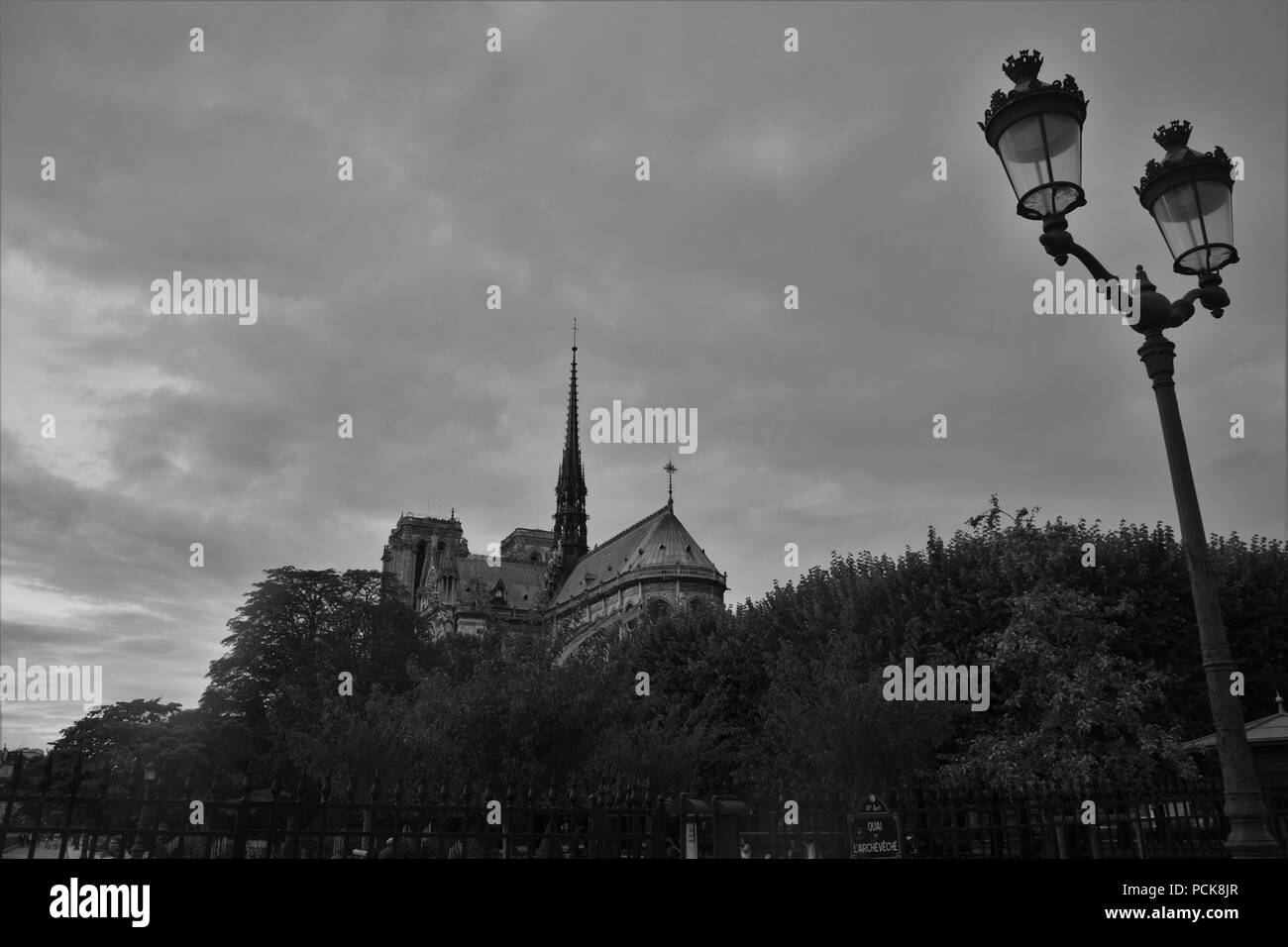 Notre Dame de Paris Stockfoto