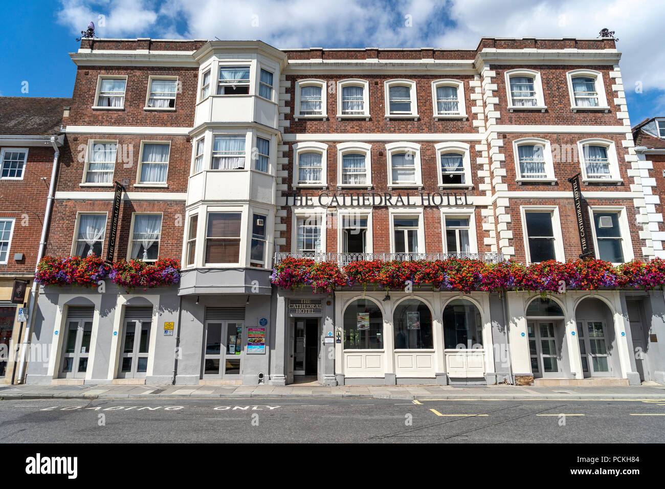 Das Dom Hotel Salisbury, Großbritannien Stockfoto