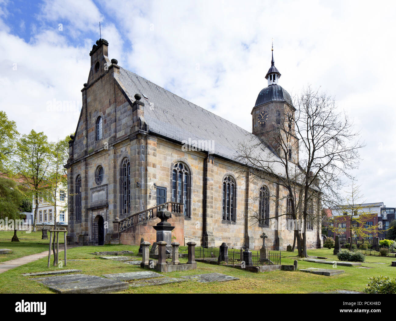 Evangelisch-reformierte Kirche, Bad Bentheim, Niedersachsen, Deutschland Stockfoto