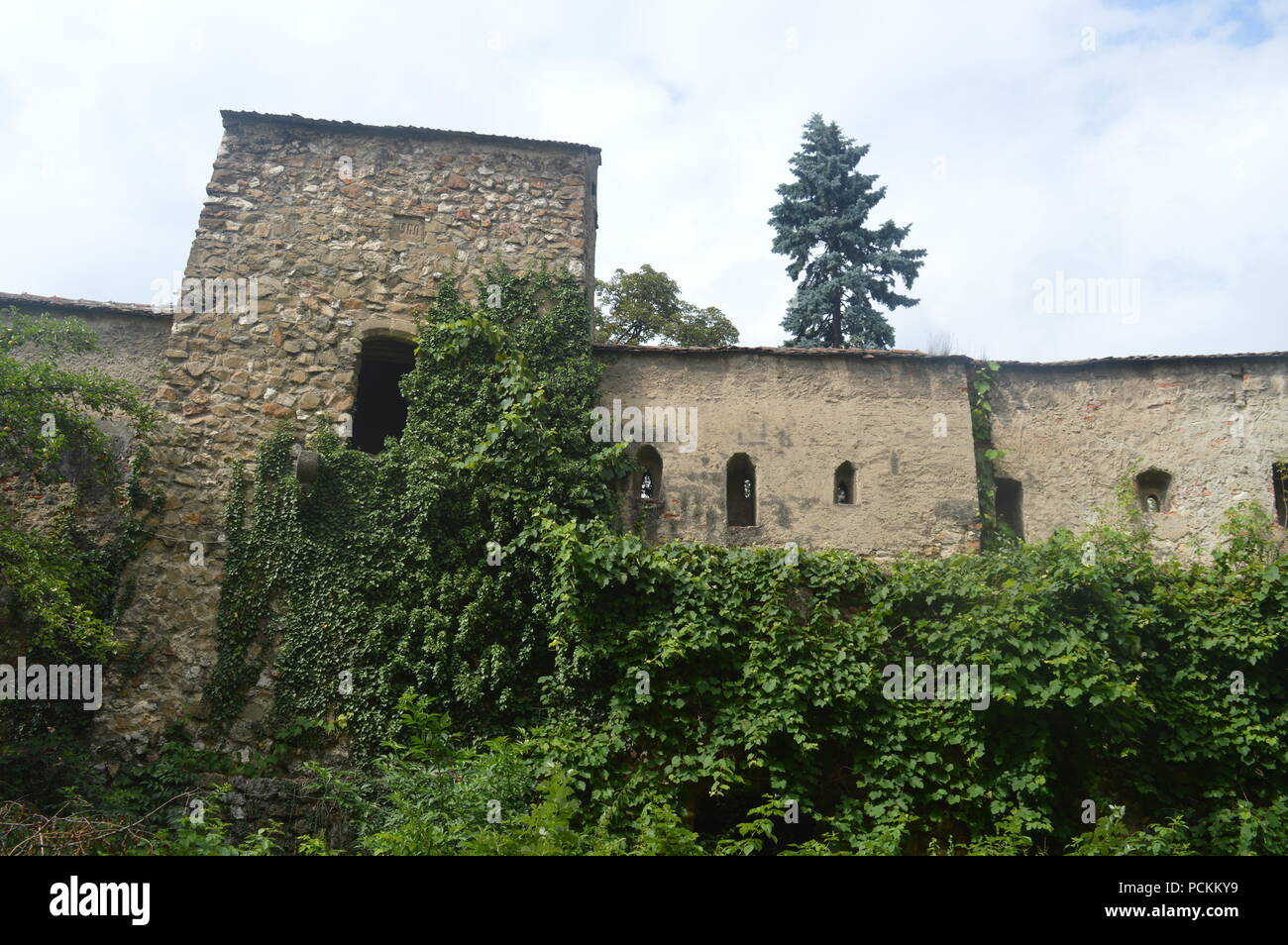 Fortificated Evangelische Kirche Stockfoto