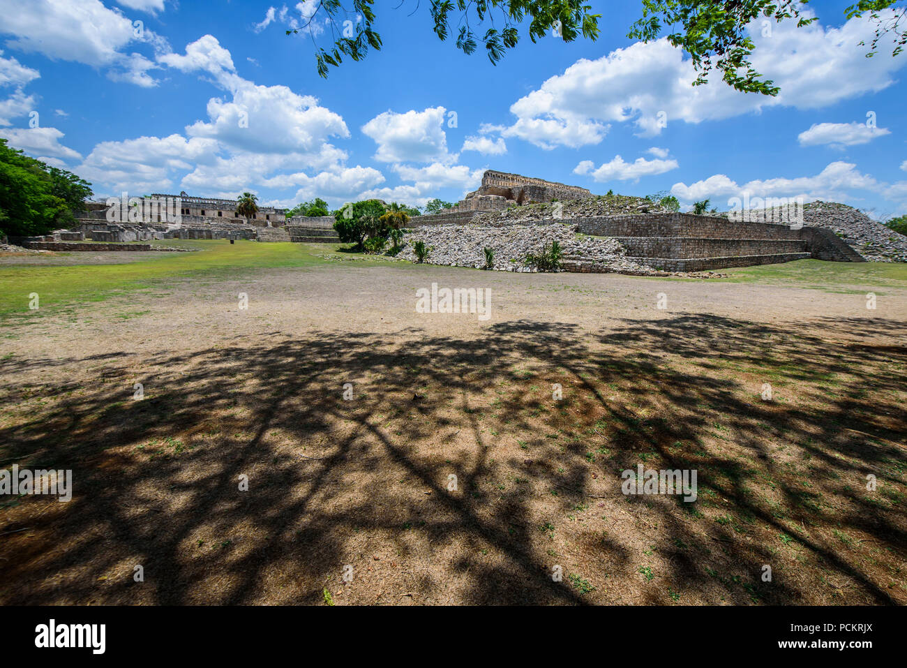 Die Ruinen von Kabah, Halbinsel Yucatan, Mexiko Stockfoto