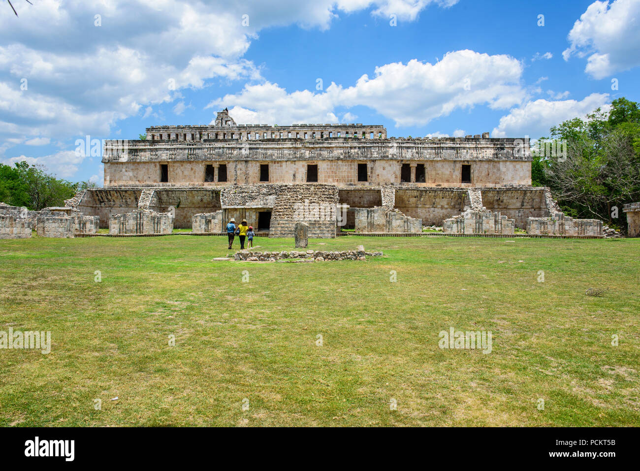 Die Ruinen von Kabah, Halbinsel Yucatan, Mexiko Stockfoto