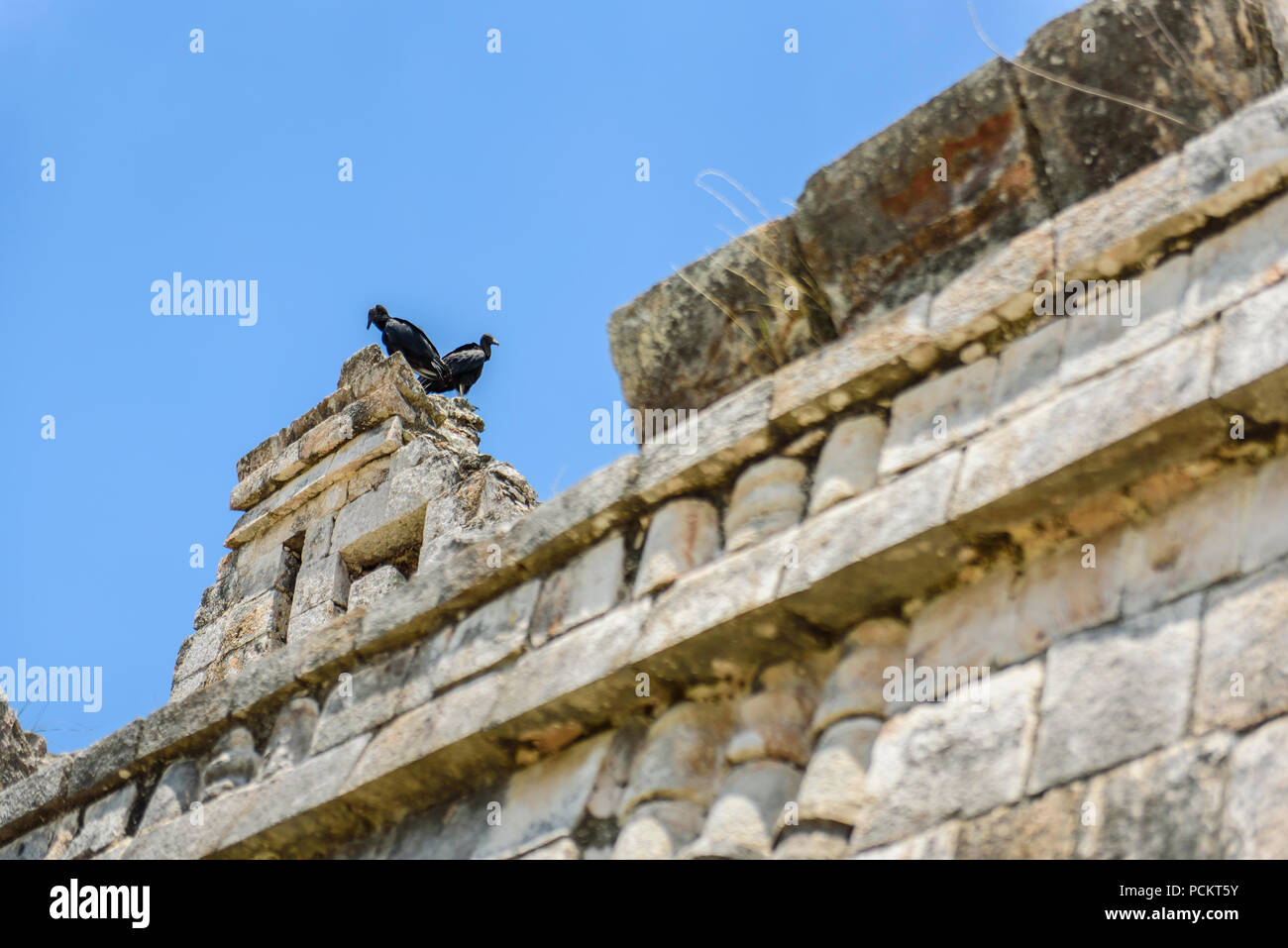 Die Ruinen von Kabah, Halbinsel Yucatan, Mexiko Stockfoto