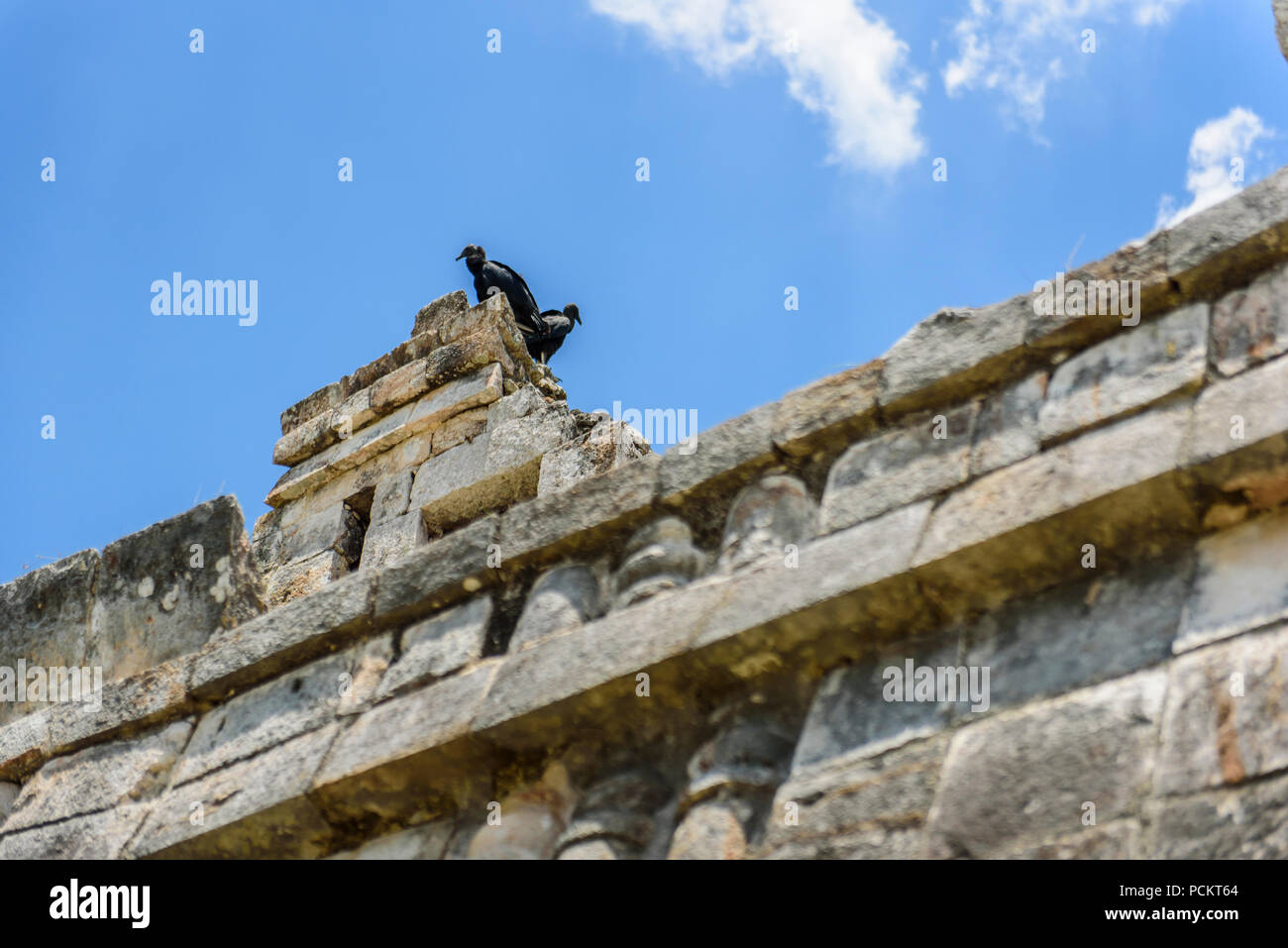 Die Ruinen von Kabah, Halbinsel Yucatan, Mexiko Stockfoto
