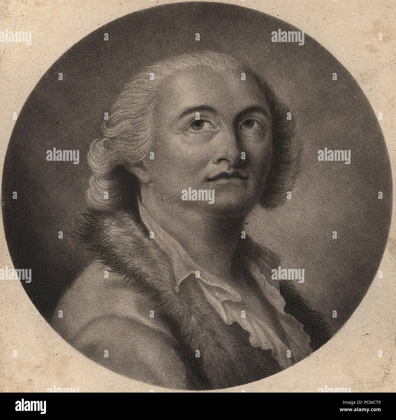 Alessandro Cagliostro. Stockfoto