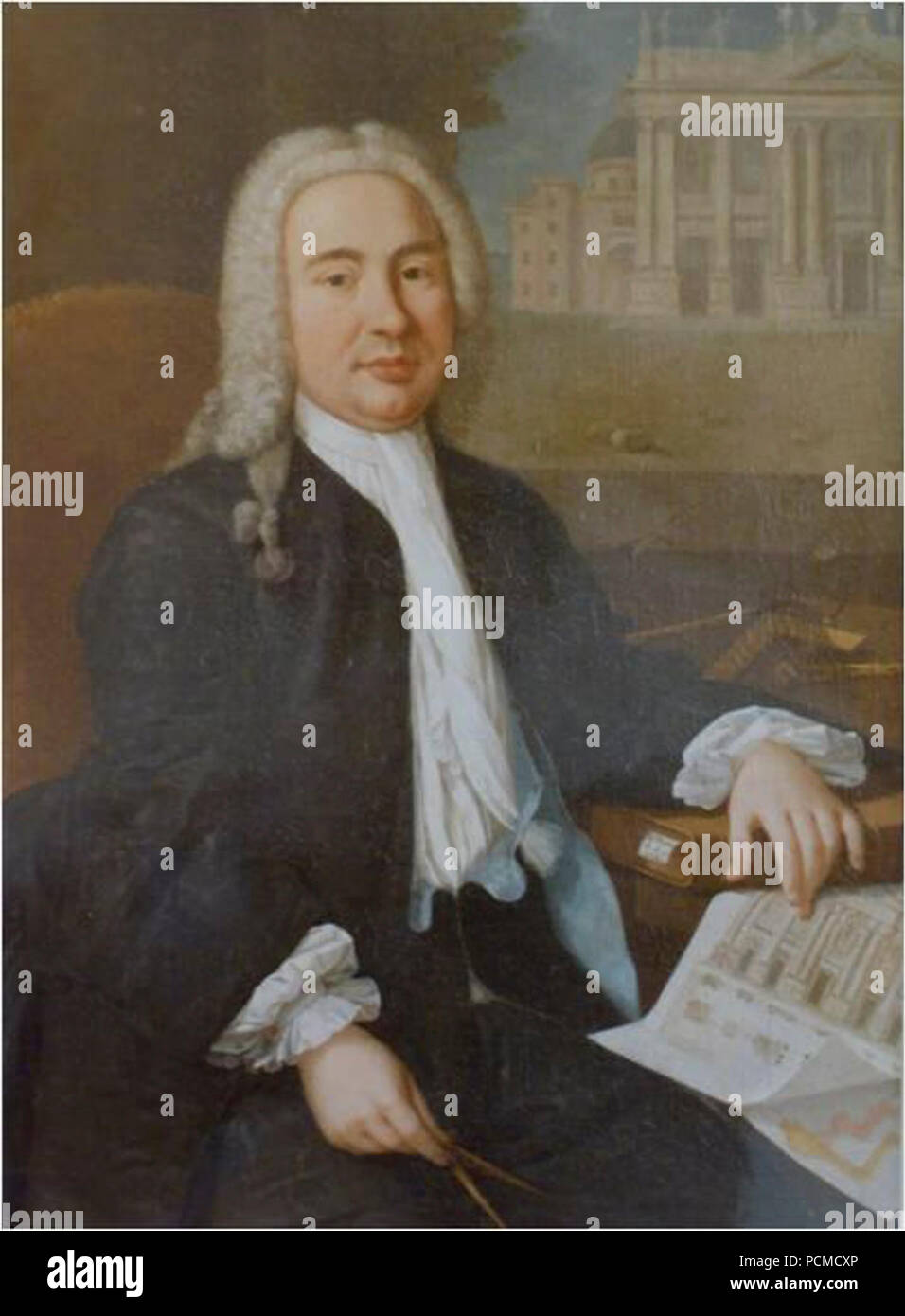 Alessandro Galilei. Stockfoto