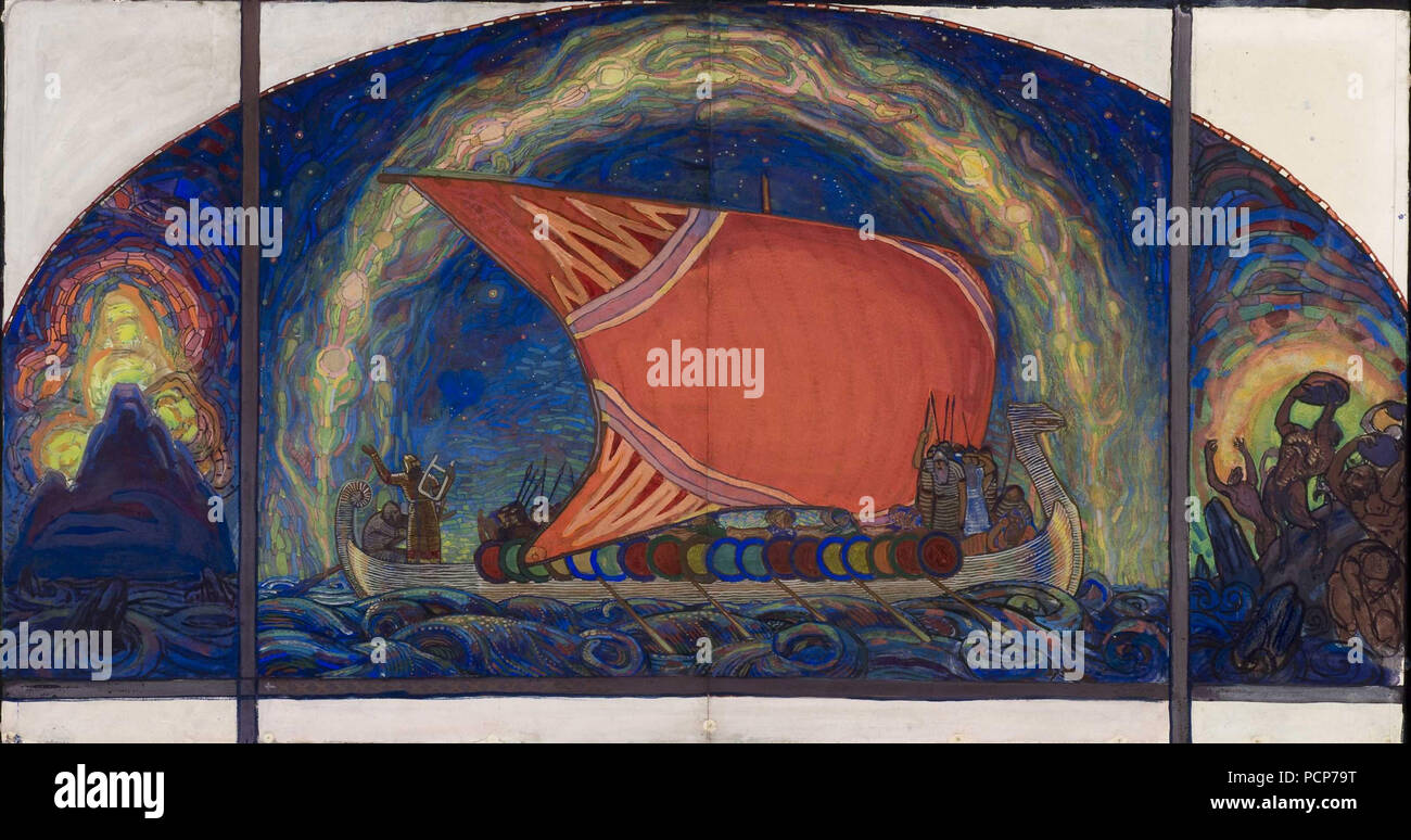 Lennuk, 1910. Stockfoto