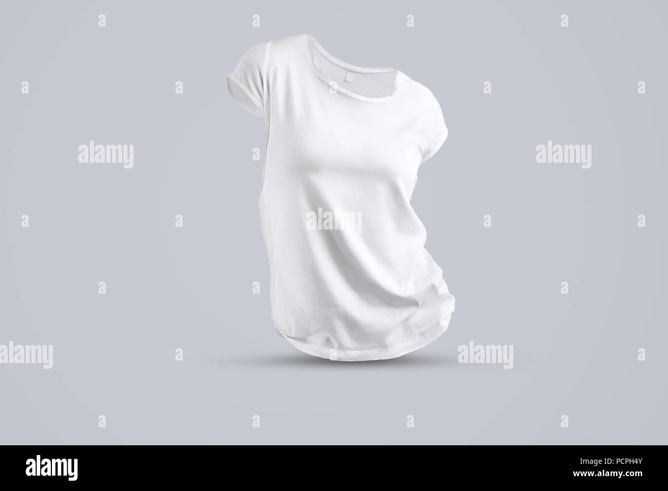 Blank Women T Shirt Template Isolated Stockfotos und -bilder Within Blank T Shirt Order Form Template