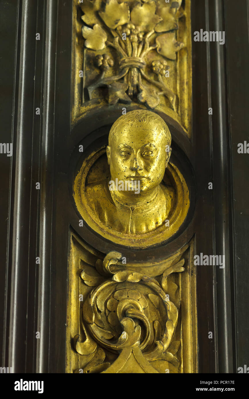 Portrait von Vittorio Ghiberti, ein Sohn der italienischen