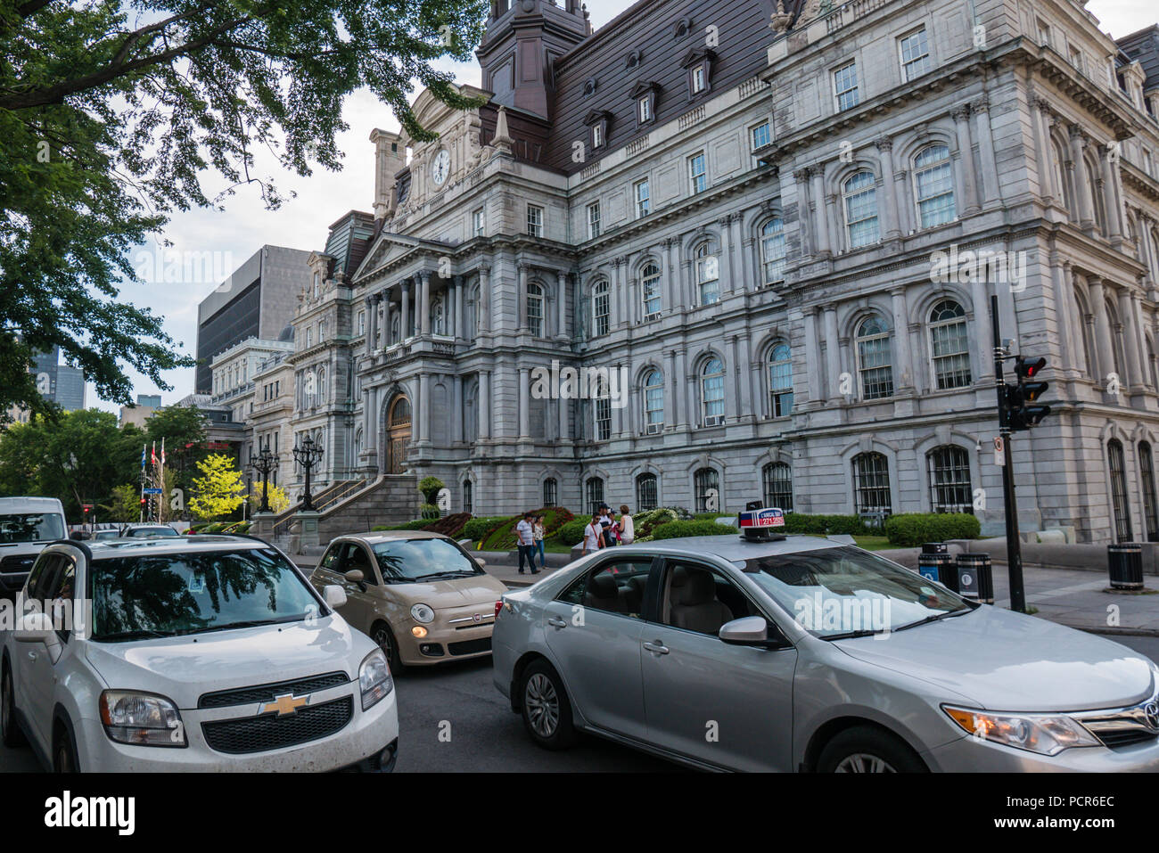 Rathaus montreal Stockfoto