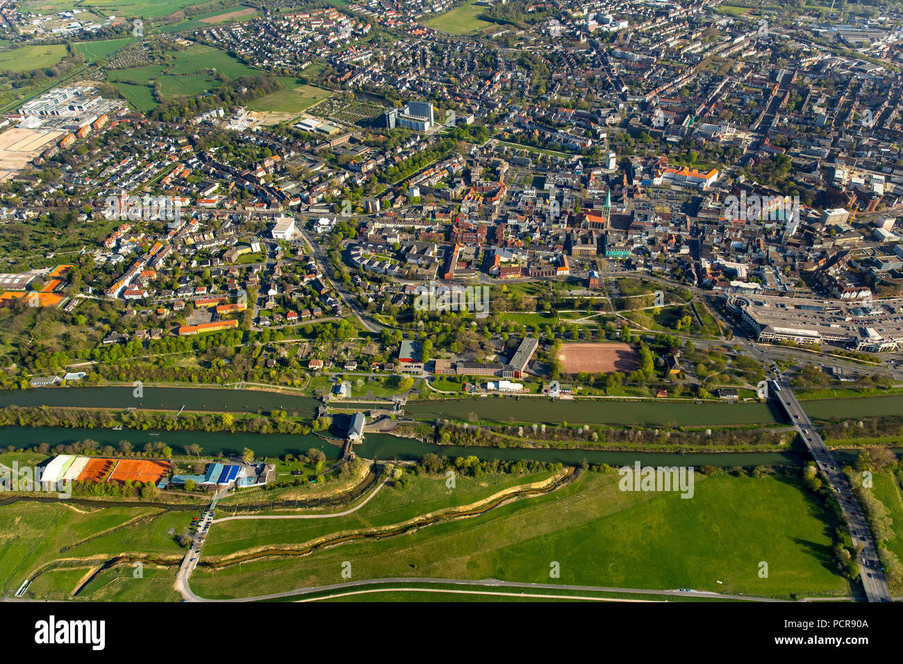 Hamm, Ruhrgebiet, Nordrhein-Westfalen, Deutschland Stockfoto