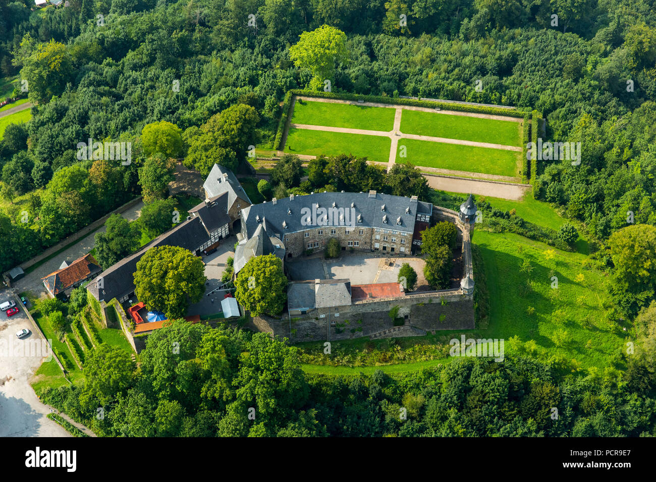 Schloss Hohenlimburg, Hohenlimburg, Hagen, Sauerland, Nordrhein-Westfalen, Deutschland Stockfoto