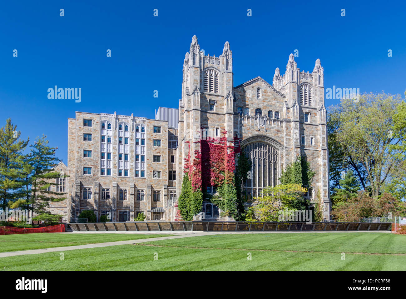 ANN ARBOR, MI/USA - Oktober 20, 2017: Universität von Michigan Law School Library auf dem Campus der Universität von Michigan. Stockfoto