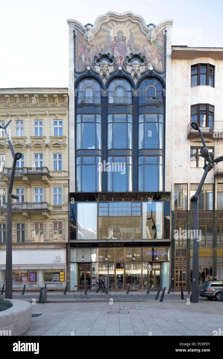 Ehemalige Torok Bank Gebäude, (1908), 2014-2017. Artist: Alan John ainsworth. Stockfoto