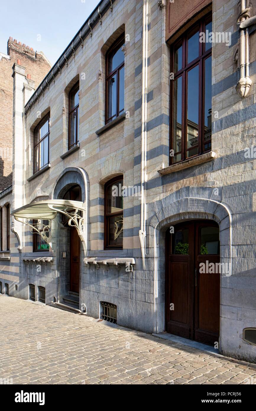 Le Jardin d'Enfants, Brüssel, Belgien, (1897), 2014-2017. Artist: Alan John ainsworth. Stockfoto