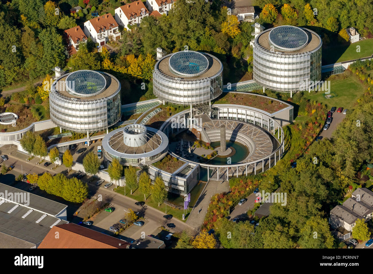 Luftbild, Union Krankenversicherung AG, UKV Gebäude, Versicherung ...