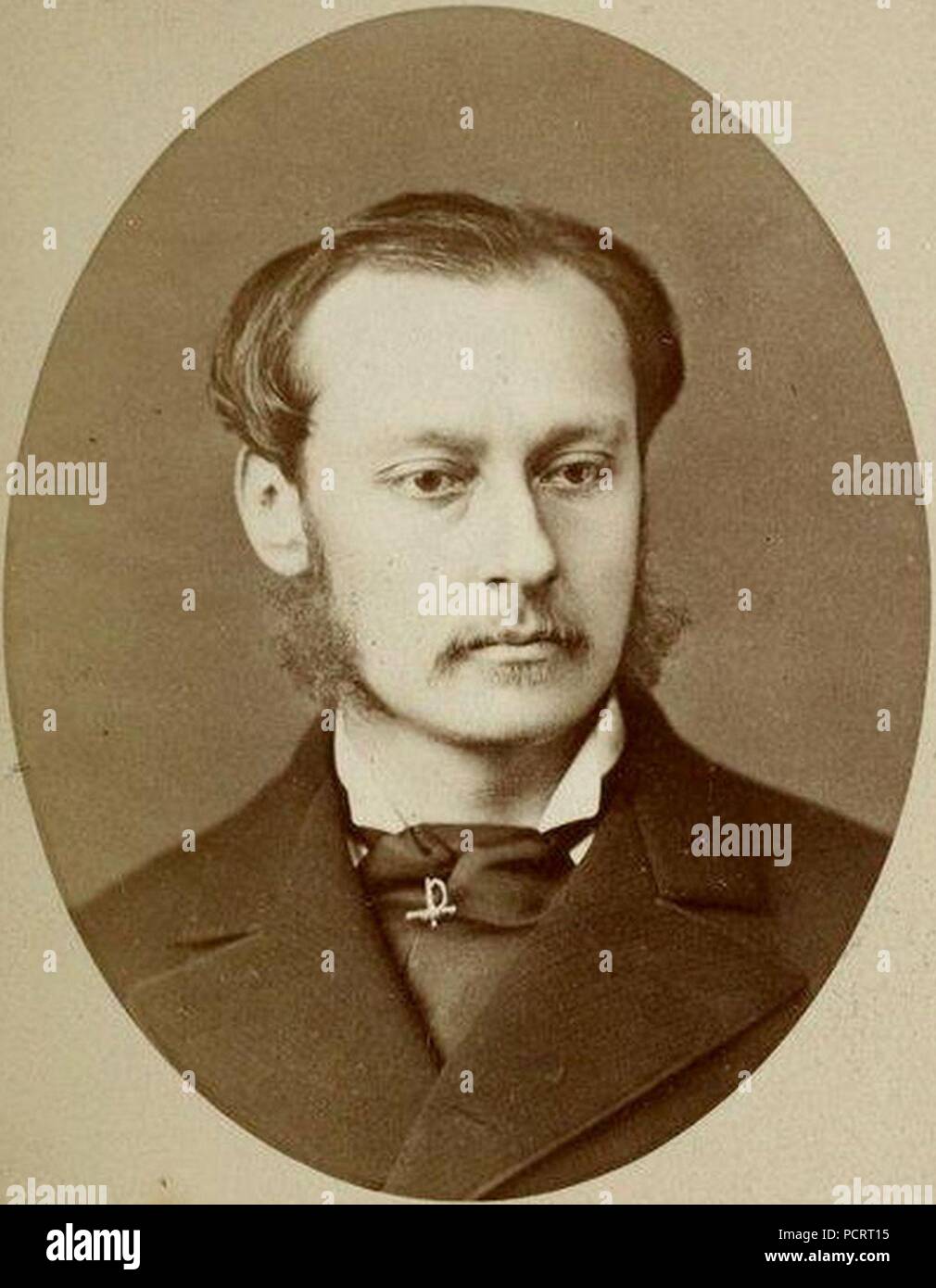 Alphonse Louis Henri Victor du Pont de Compiègne. Stockfoto