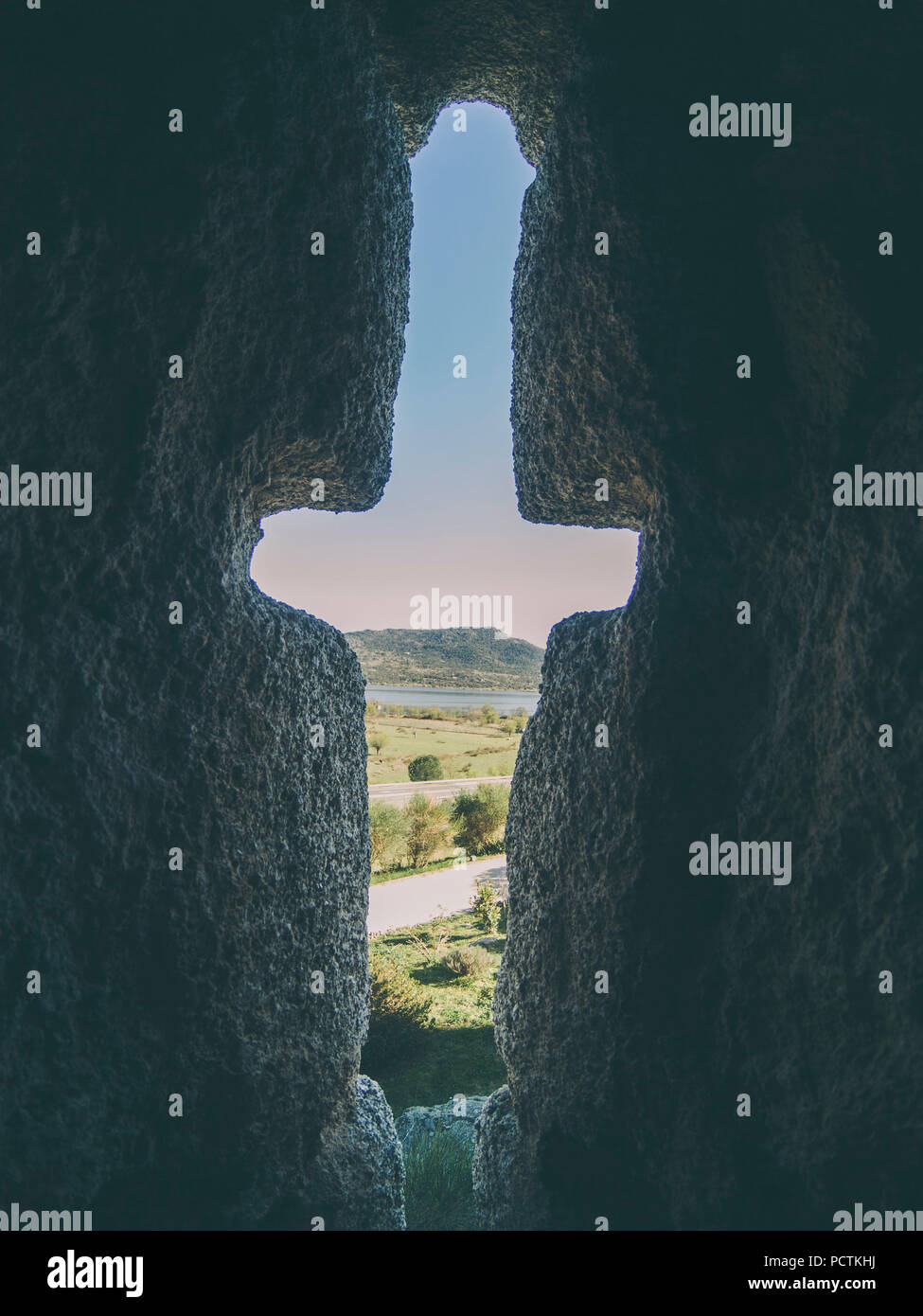 El Escorial in Madrid Stockfoto