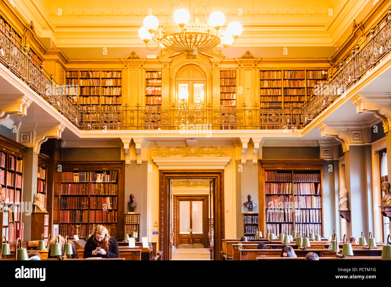 England, London, Knightsbridge, Victoria und Albert Museum, die National Art Library Stockfoto