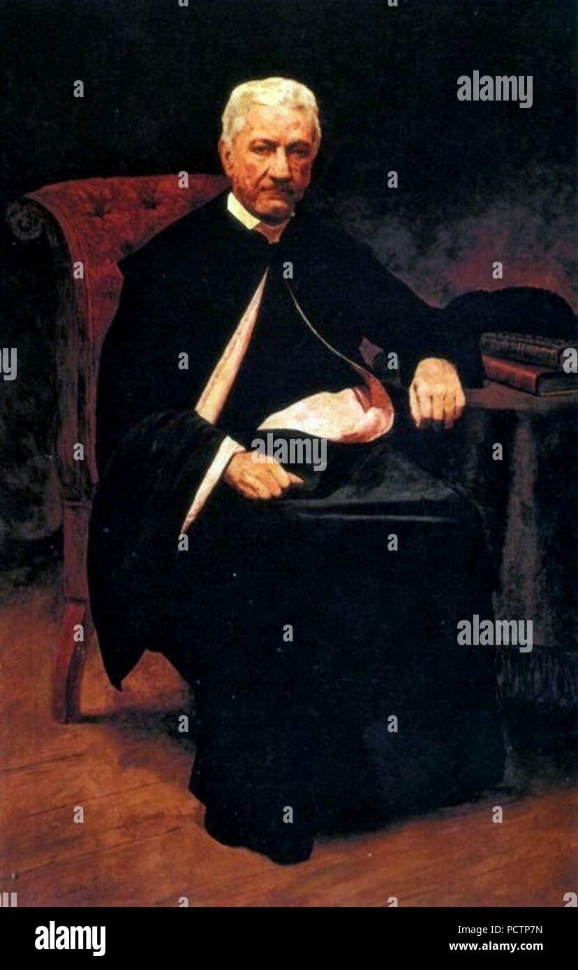 Almeida Indiana Junior - Padre Miguel Correa Pacheco 1890. Stockfoto