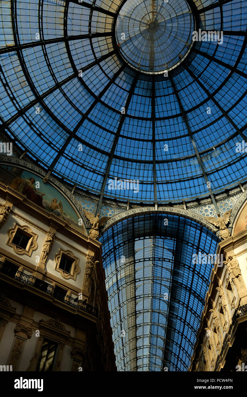 Europa, Italien, Mailand, Galleria Vittorio Emanuele Stockfoto