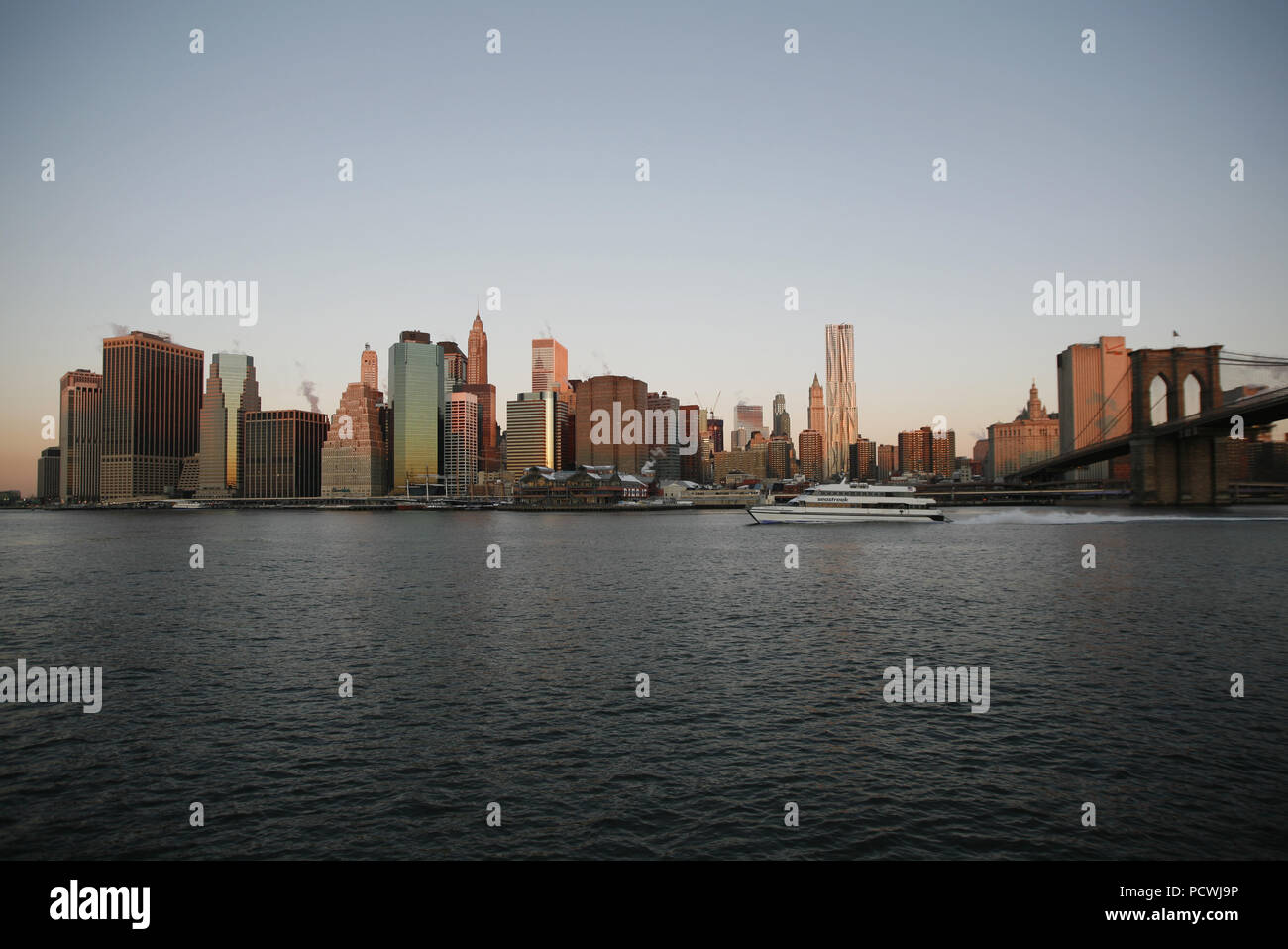Skyline von New York Stockfoto