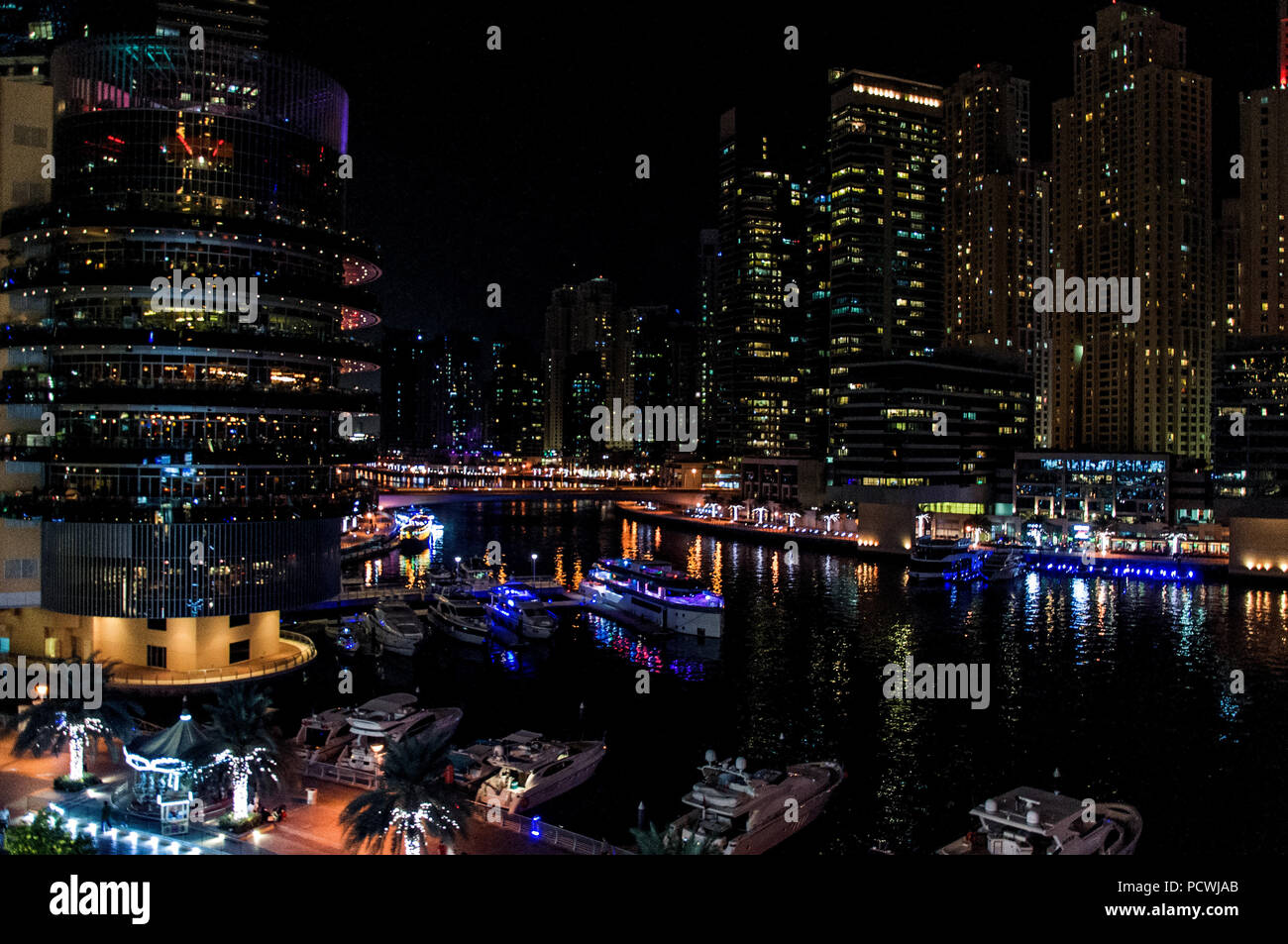 Dubai Marina Mall Vereinigte Arabische Emirate Stockfoto